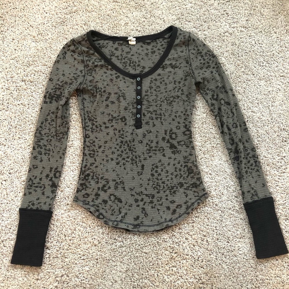 Free People Long Sleeve Tee